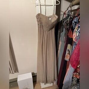 Levkoff strapless dress